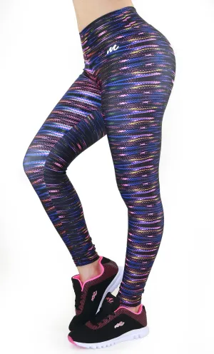 7091 Maripily Women Activewear Print Legging