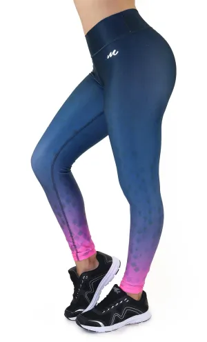 7112 Maripily Women Activewear Print Legging