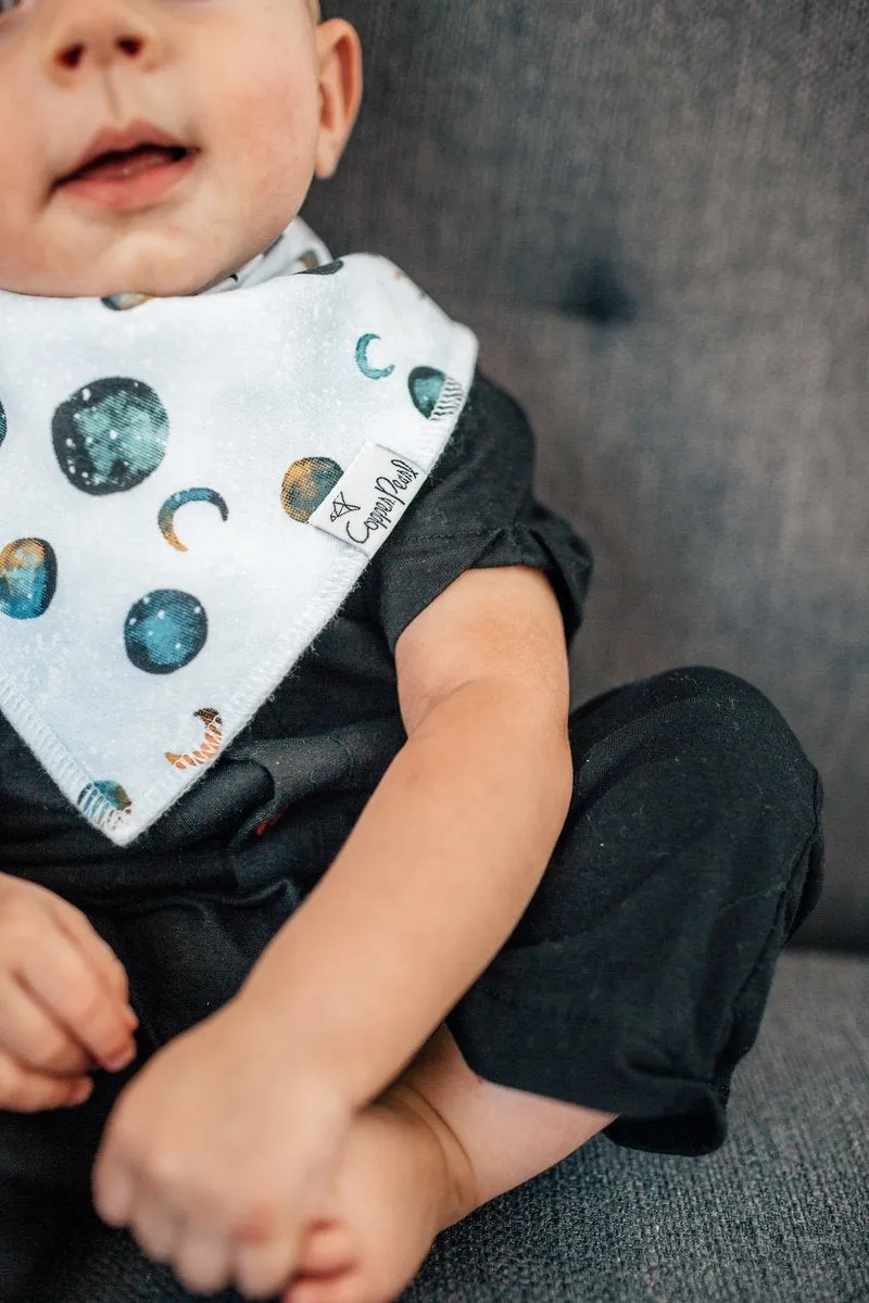 Copper Pearl Baby Bandana Bibs | Galaxy