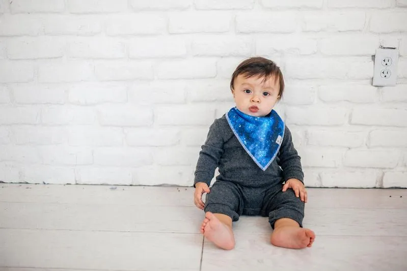 Copper Pearl Baby Bandana Bibs | Galaxy
