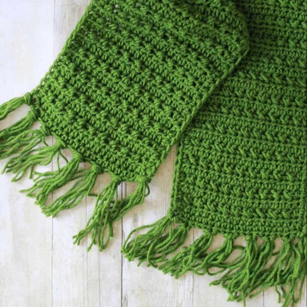 Crochet Fall Scarf PDF Crochet Pattern - Digital Download