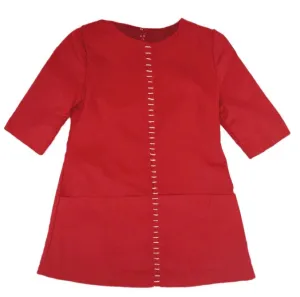 Embroidered Ladder Dress