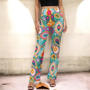 Liorah - Paisley Flared Pants