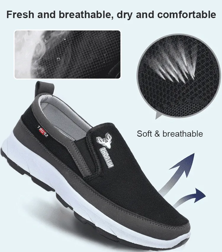 Men's Non-slip Cloth Loafers50% OFF