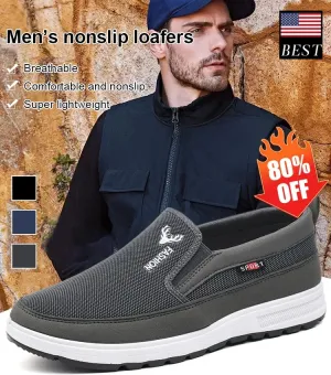 Men's Non-slip Cloth Loafers50% OFF