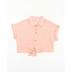 Mid Girls Peach Tshirt