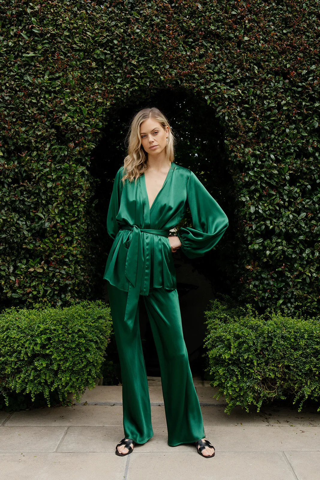 Ophelia Pant Emerald Green