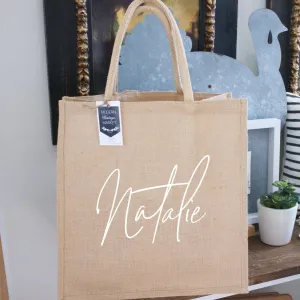 Personalized Bridesmaid Beach bag| Bridesmaid Bag|  Custom Tote Bags| Personalized Tote Bag| Custom Bachelorette Bags| Bridal Party Totes