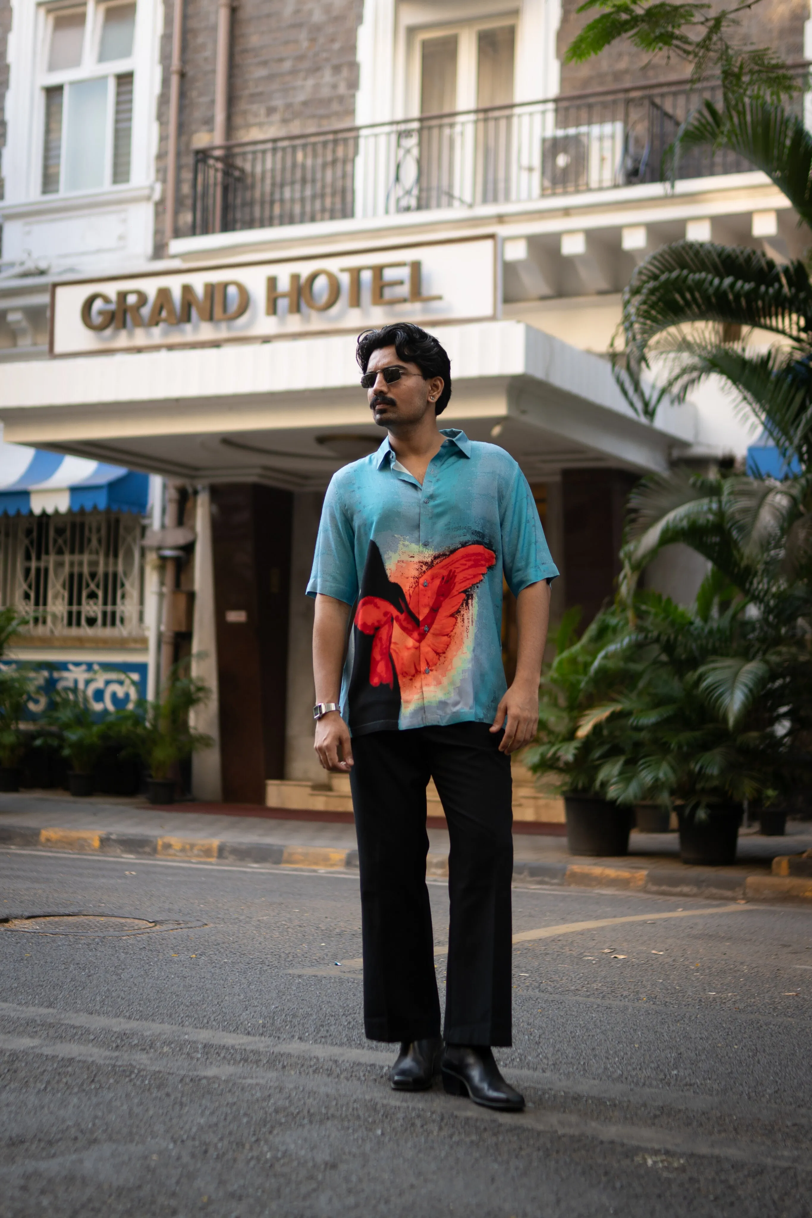 Phoenix Wing Pure Ecovero (viscose) Short Sleeve Shirt