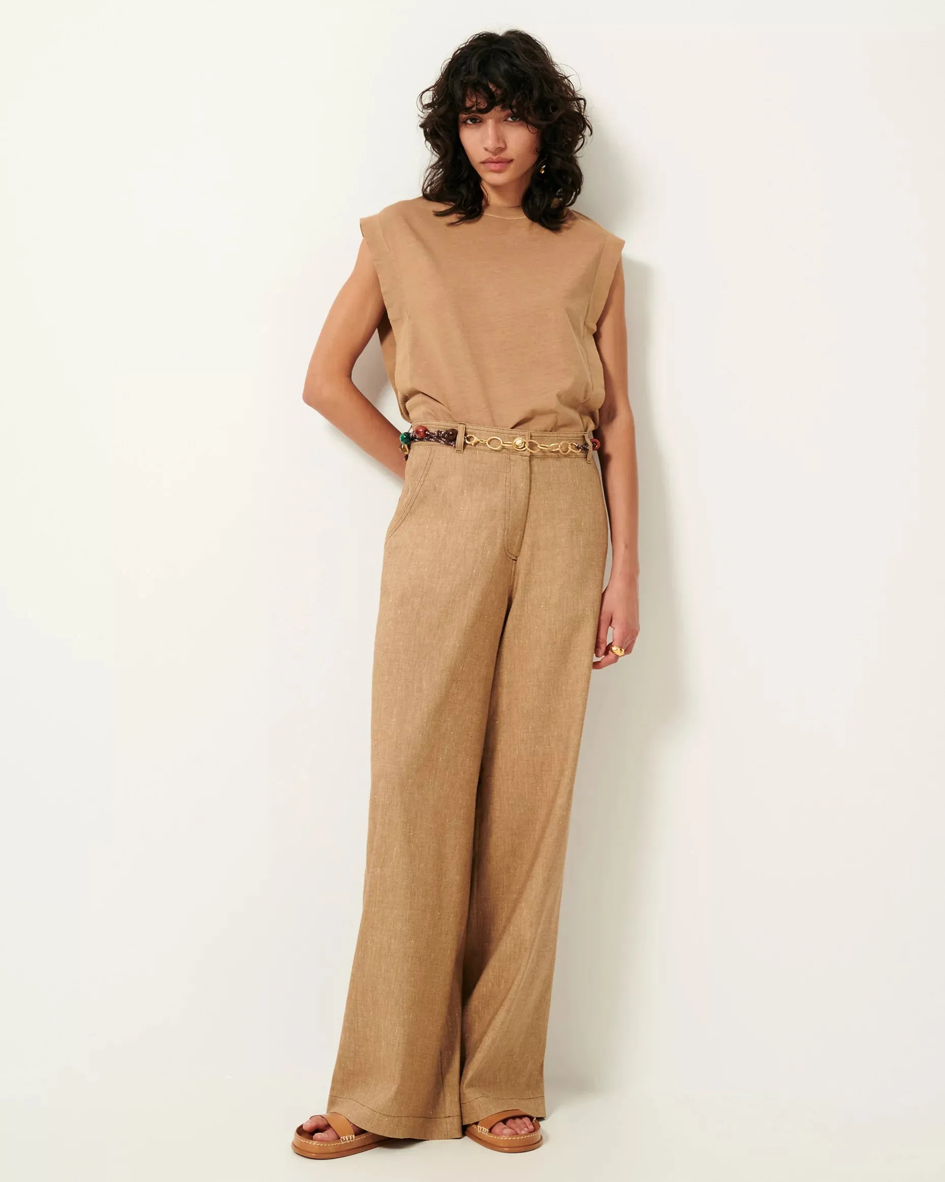 Sessun Dasum Pants in Alpaga