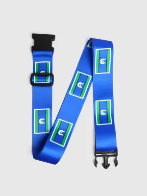 Torres Strait Islander Flag - Adjustable Luggage Strap